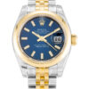 Rolex Lady-Datejust 26mm Blue Dial 179163