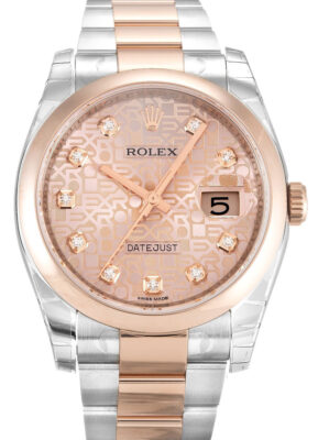 Replica Rolex Datejust Rose Dial 116201
