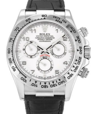 Fake Rolex Daytona 40mm White Dial 116519