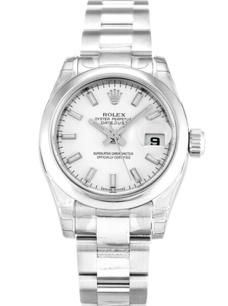 Fake Rolex Lady-Datejust 26mm White Dial 179160