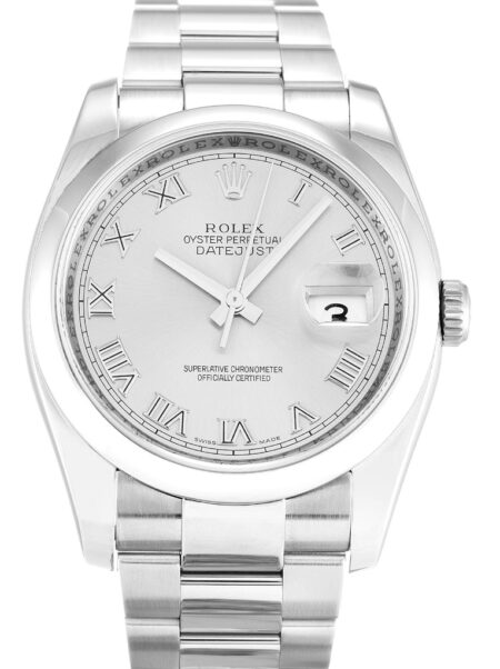 Fake Rolex Datejust 36mm Silver Dial 116200