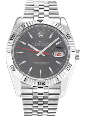 Replica Rolex Datejust Turn-O-Graph Grey Dial 116264