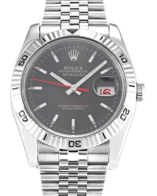 Fake Rolex Datejust Turn-O-Graph 36mm Grey Dial 116264