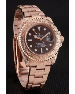 Superclone Rolex Submariner Brown Dial 1454087 Angle Detail
