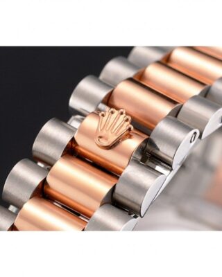 Superclone Rolex Datejust Rose-Gold Dial REP016816 Profile Shot