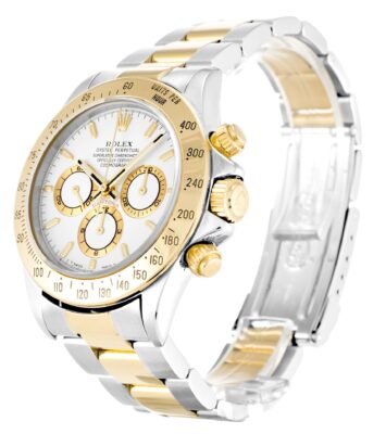 Replica Rolex Daytona White Dial 116523 Perspective View