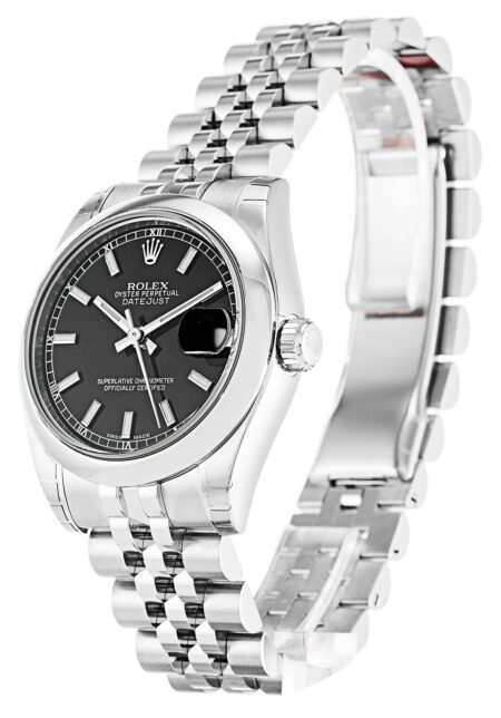 Rolex Lady-Datejust 31mm Black Dial 178240-3 2