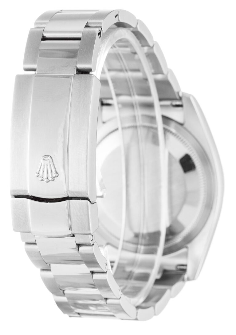 Replica Rolex Datejust Black Dial 116200 Angle Detail