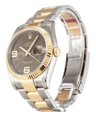 Replica Rolex Datejust Floral Dial 116233 Perspective View