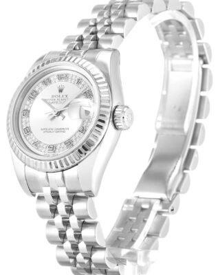 Rolex Lady-Datejust 26mm Silver Dial 179174 2