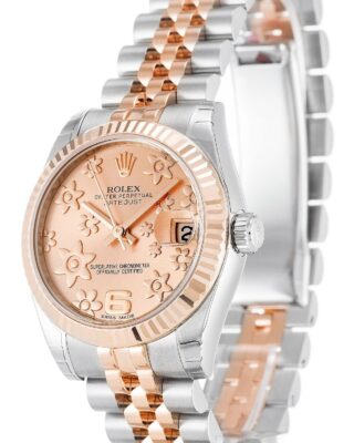 Rolex Datejust Mid-Size 31mm Pink Floral Dial 178271 2