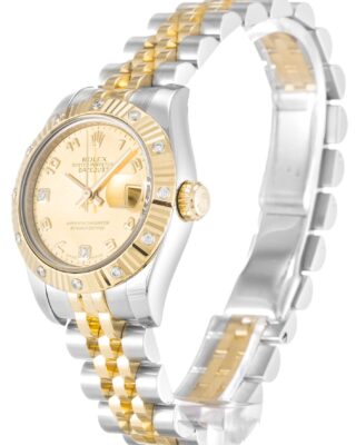 Rolex Lady-Datejust 26mm Champagne Dial 179313 2