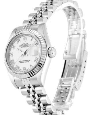 Rolex Lady-Datejust 25mm White Dial 79174 2