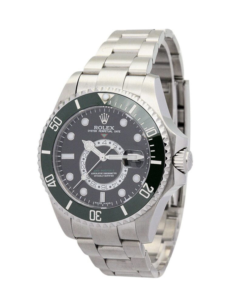 Replica Rolex GMT-Master Black Dial 16720-4 Perspective View