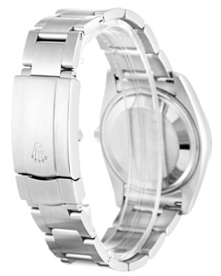 Replica Rolex Air-King Silver Dial 114210 Angle Detail