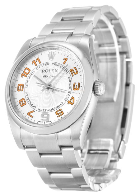 Rolex Air-King 34mm Silver Dial 114200 2