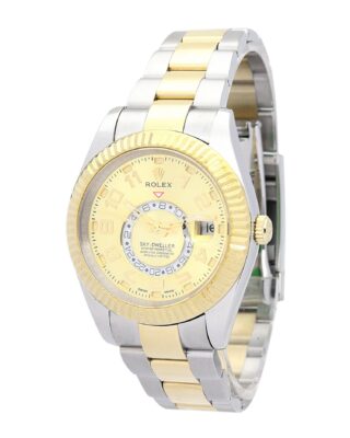 Rolex Sky-Dweller 42mm Gold Dial 326938 2