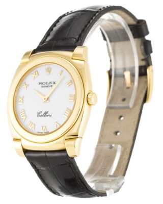 Replica Rolex Cellini White Dial 5320 Angle Detail