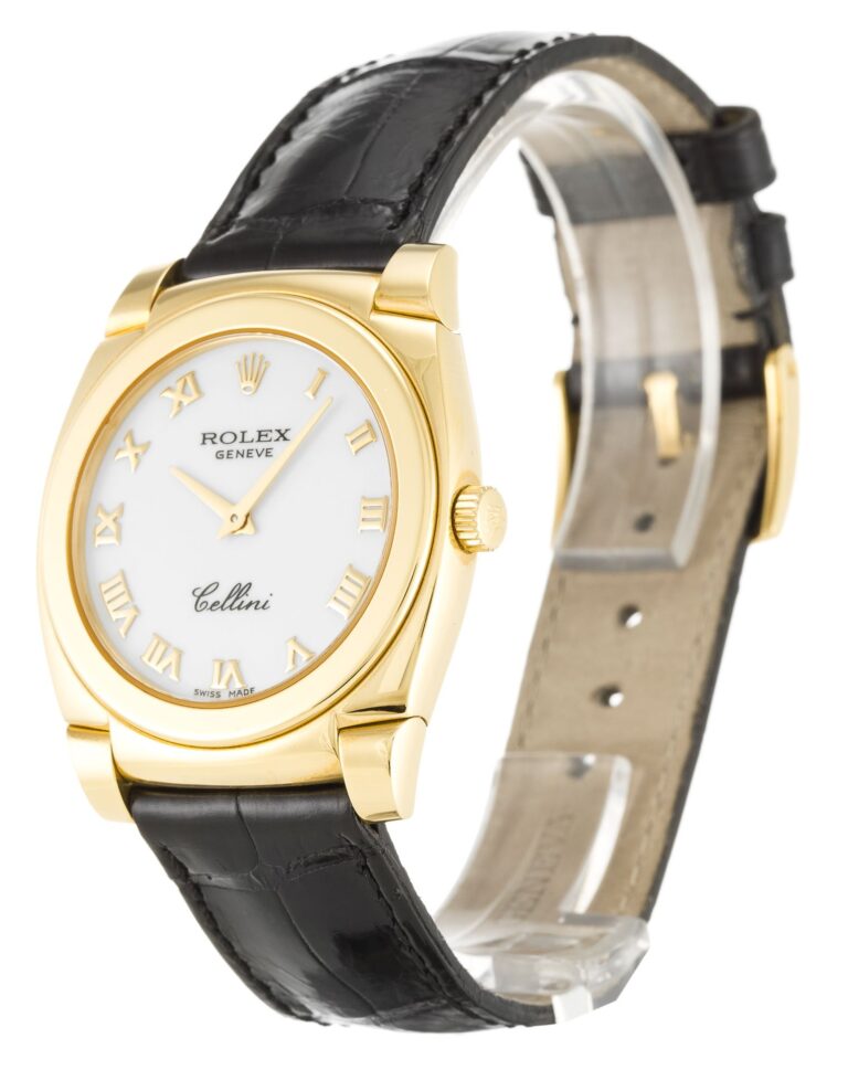 Replica Rolex Cellini White Dial 5320 Angle Detail