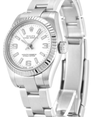 Rolex Oyster Perpetual Lady 26mm White Dial 176234 2