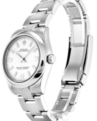 Rolex Oyster Perpetual Lady 31mm White Dial 177200-2 2