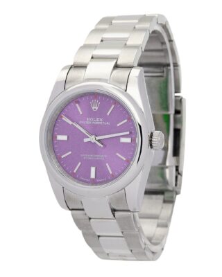 Rolex Oyster Perpetual Lady 31mm Purple Dial 177200 2