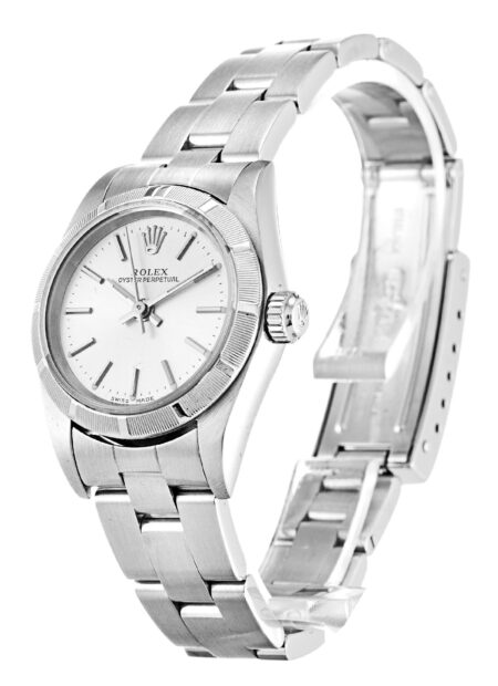 Rolex Oyster Perpetual Lady 26mm Silver Dial 67230 2