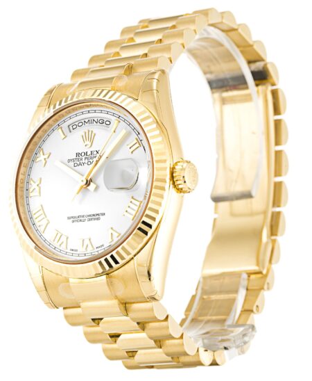 Rolex Day-Date 36mm White Dial 118238 2