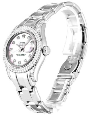 Rolex Pearlmaster 36mm Mother of Pearl – Pink Dial 80359 2