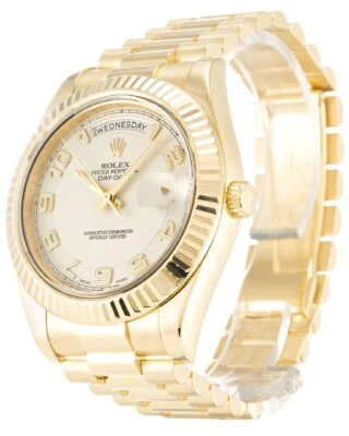 Rolex Day-Date II 41mm Ivory Dial 218238 2