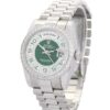 Rolex Day-Date 36mm Green and Silver with Diamonds Dial 118346 2