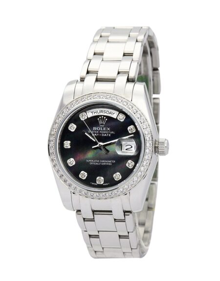 Rolex Day-Date 36mm Black Dial 118346 2