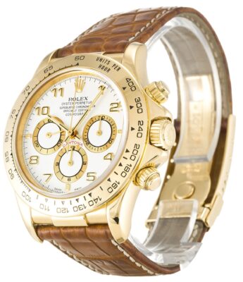Replica Rolex Daytona White Dial 16518-2 Angle Detail