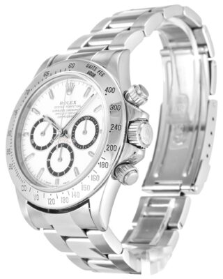Replica Rolex Daytona White Dial 16520 Angle Detail
