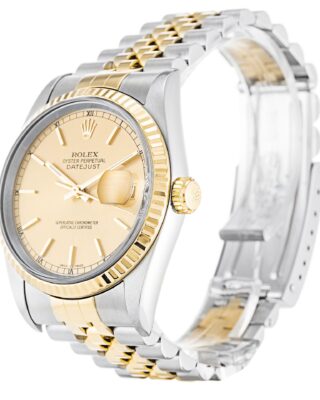 Rolex Datejust 36mm Champagne Dial 16233-2 2