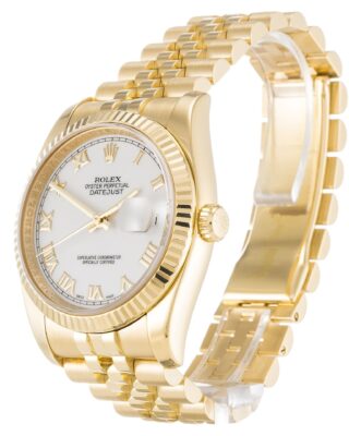 Rolex Datejust 36mm White Dial 116238 2