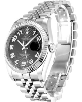 Rolex Datejust 36mm Black Dial 116234 2