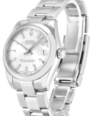 Rolex Lady-Datejust 30mm Silver Dial 178240 2