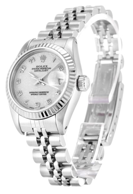 Rolex Lady-Datejust 26mm Silver Dial 69174 2