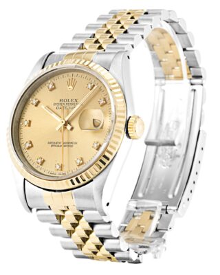 Rolex Datejust 36mm Champagne Dial 16233 2