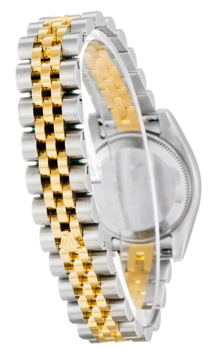 Replica Rolex Lady-Datejust Blue Dial 179163 Angle Detail