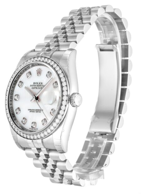 Rolex Datejust 36mm Mother of Pearl – White Dial 116244 2