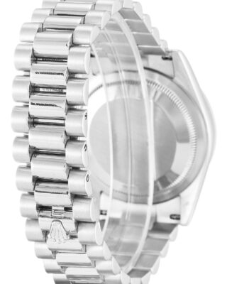 Replica Rolex Day-Date Blue Dial 118346 Angle Detail