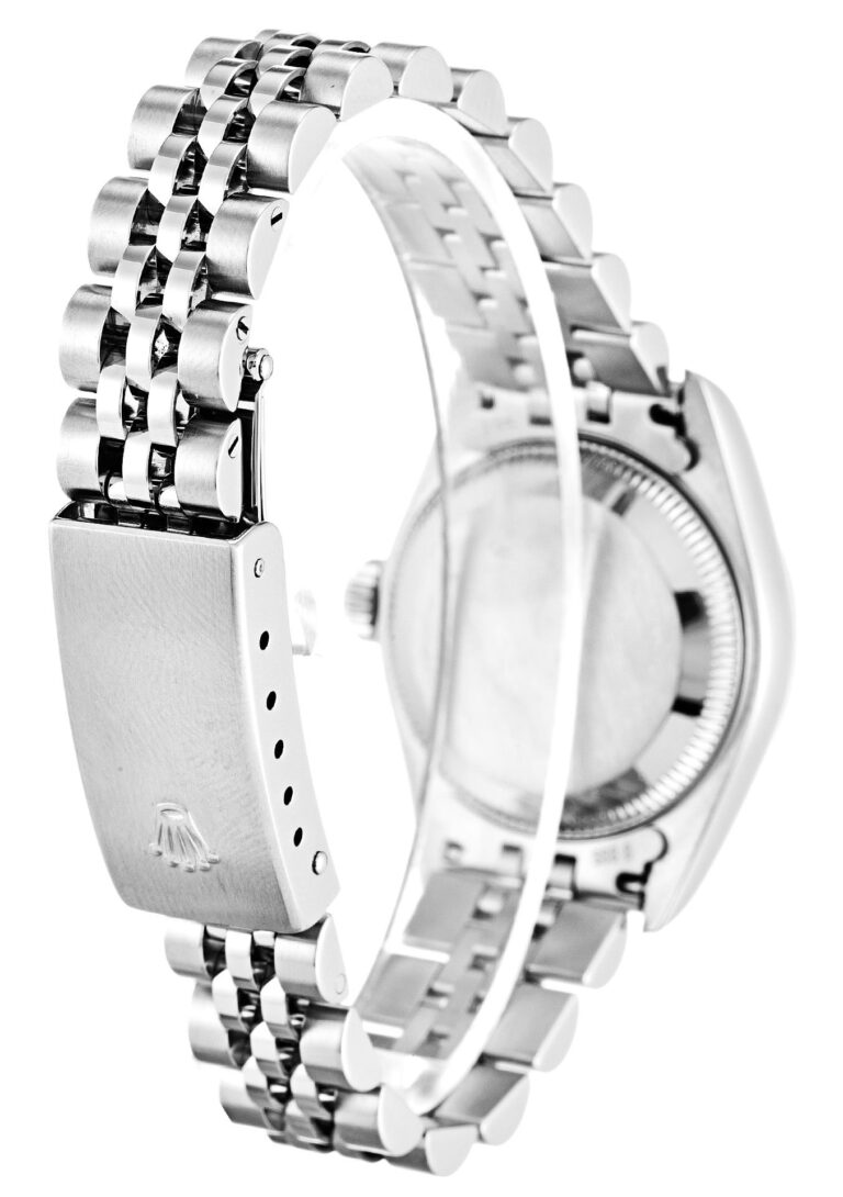 Replica Rolex Lady-Datejust Blue Dial 79190 Angle Detail