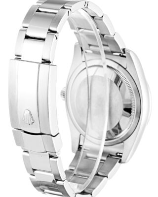 Replica Rolex Datejust Pink Floral Dial 116244 Angle Detail