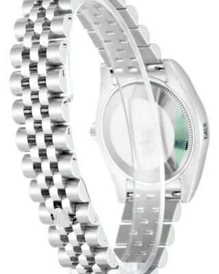 Replica Rolex Lady-Datejust Blue Dial 178240 Jubilee Angle Detail