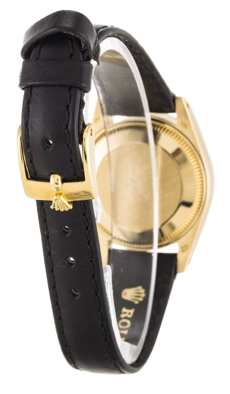 Replica Rolex Lady-Datejust Champagne Dial 6917 Angle Detail