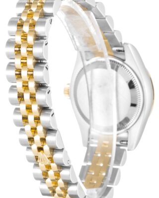 Replica Rolex Lady-Datejust Champagne Dial 179313 Angle Detail
