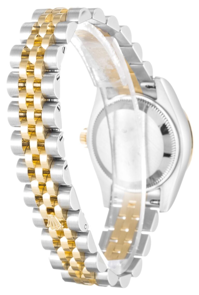Replica Rolex Lady-Datejust Champagne Dial 179313 Angle Detail