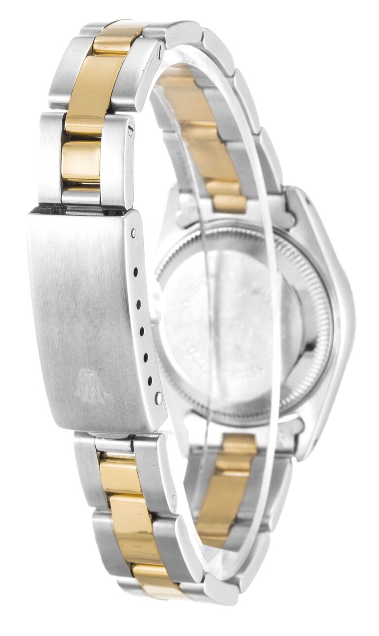 Replica Rolex Lady-Datejust Champagne Dial 69173 Angle Detail